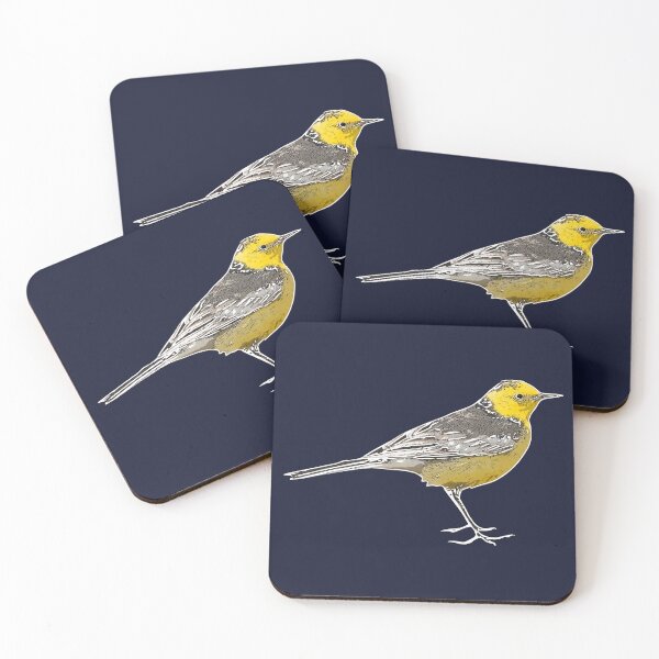 Item preview, Citrine Wagtail White Alternate Design  designed and sold by designsasstultd.