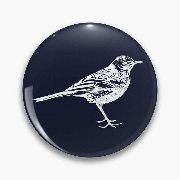 Item preview, Citrine Wagtail White Design  designed and sold by designsasstultd.