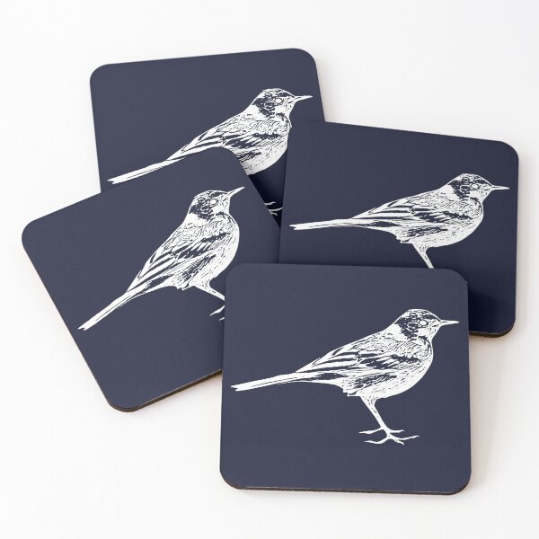 Item preview, Citrine Wagtail White Design  designed and sold by designsasstultd.