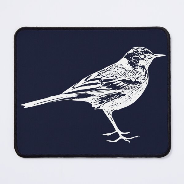 Item preview, Citrine Wagtail White Design designed and sold by designsasstultd.