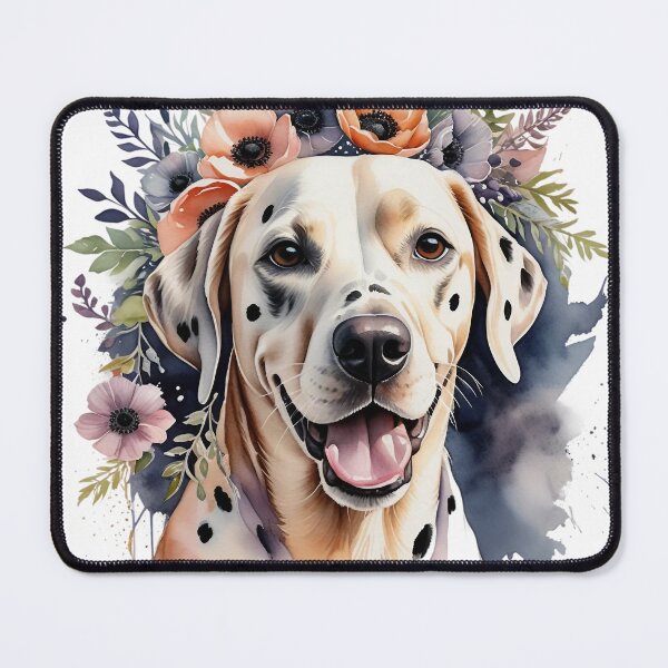 Item preview, Dalmatian Boho Floral designed and sold by MagicWander.