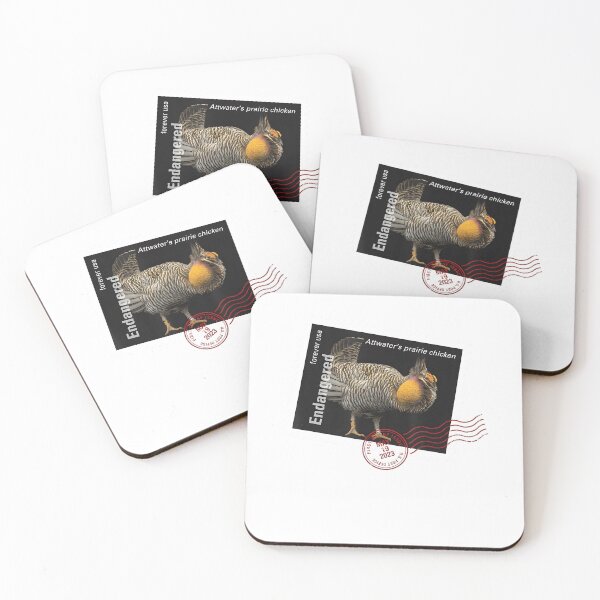 Item preview, Attwaters Prairie Chicken Postmark designed and sold by webvein.