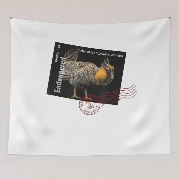 Item preview, Attwaters Prairie Chicken Postmark designed and sold by webvein.