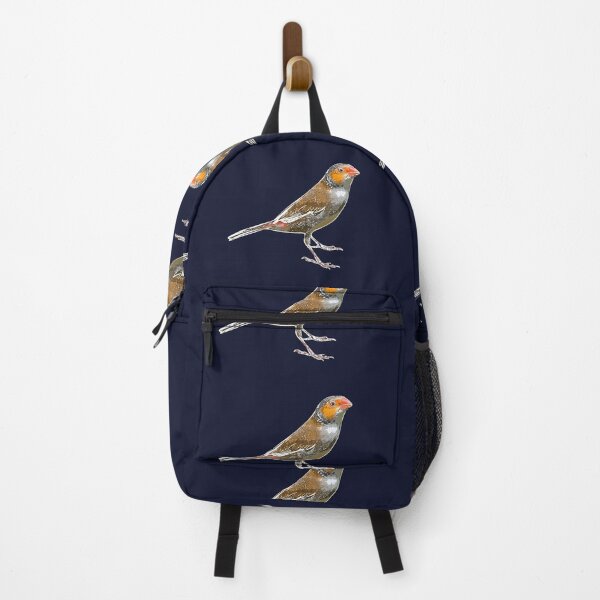 Item preview, Orange-cheeked Waxbill White Alternate Design  designed and sold by designsasstultd.