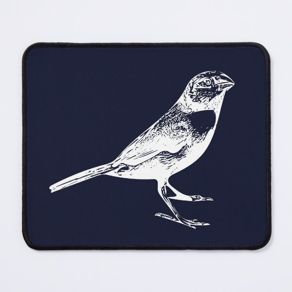 Item preview, Orange-cheeked Waxbill White Design designed and sold by designsasstultd.