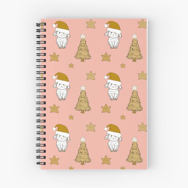 Item preview, Cute Christmas sheep and tree pink designed and sold by Krissys-Art.