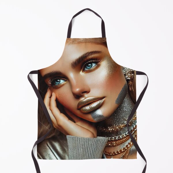 Item preview, Silver & Gold Y2K Vibes: A Digital Beauty designed and sold by FotoworldEdel.