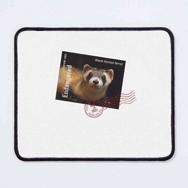 Item preview, Black Footed Ferret Postmark designed and sold by webvein.