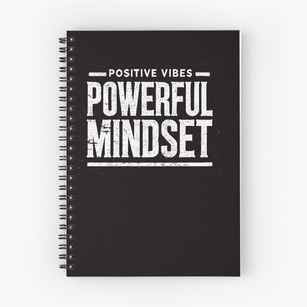 Item preview, Motivational Saying , Powerful Mindset designed and sold by Logiamerch.