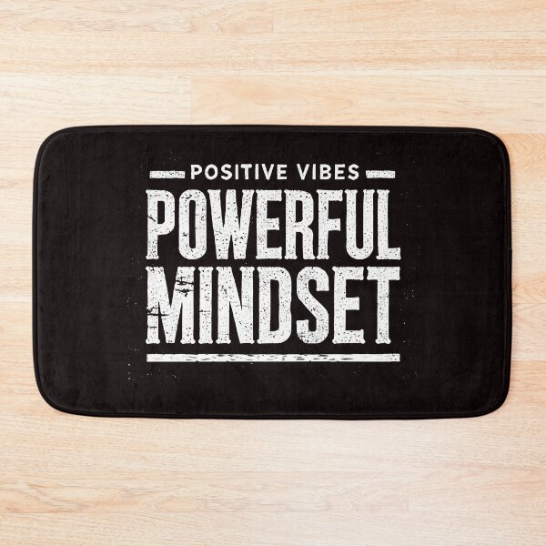 Item preview, Motivational Saying , Powerful Mindset designed and sold by Logiamerch.