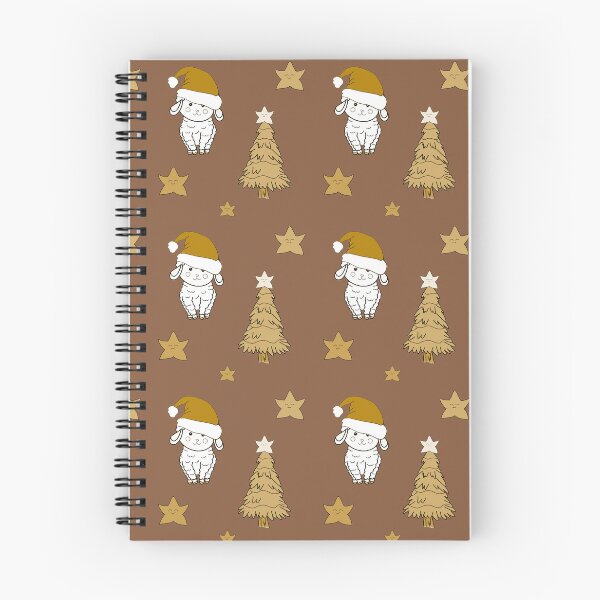 Item preview, Cute Christmas sheep and tree brown designed and sold by Krissys-Art.