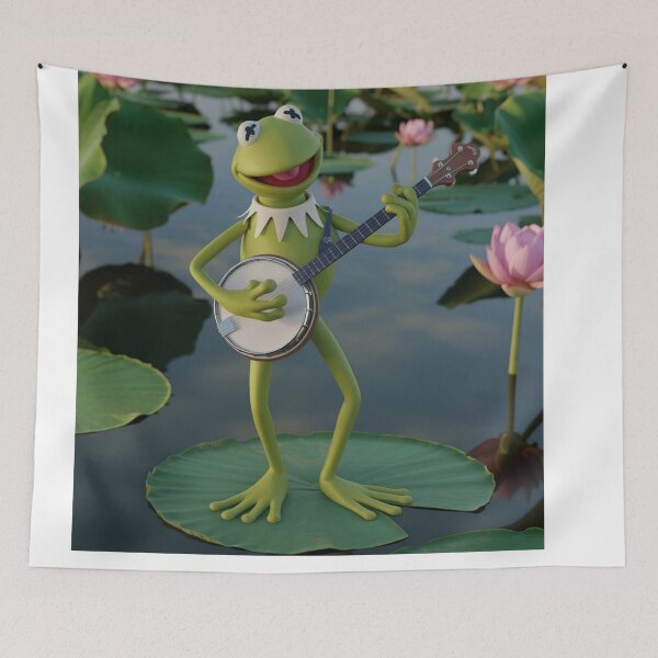 Item preview, Kermit Rainbow Connection: A Journey through Muppetry" designed and sold by Obinne.