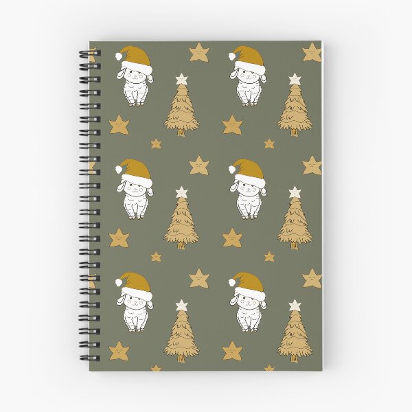 Item preview, Cute Christmas sheep and tree brown designed and sold by Krissys-Art.