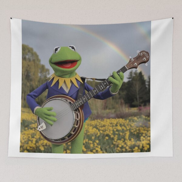 Artikelvorschau, Kermit Rainbow Connection: Eine Reise durch die Muppet-Welt" entworfen und verkauft von Obinne.