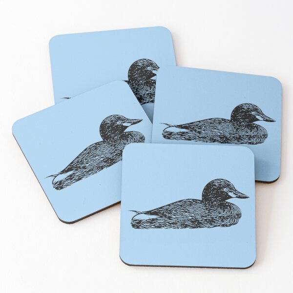 Item preview, Little Grebe Dabchick Black Design designed and sold by designsasstultd.