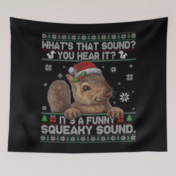 Item preview, It's A Funny Squeaky Sound Christmas designed and sold by Wisppiaa.
