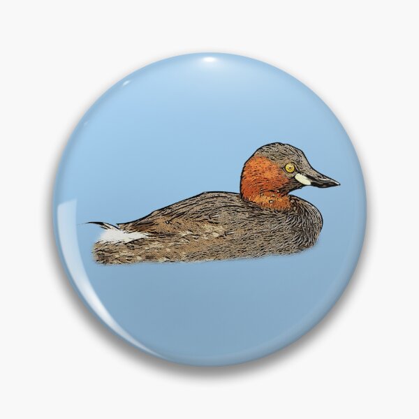 Item preview, Little Grebe Dabchick Black Alternate Design  designed and sold by designsasstultd.