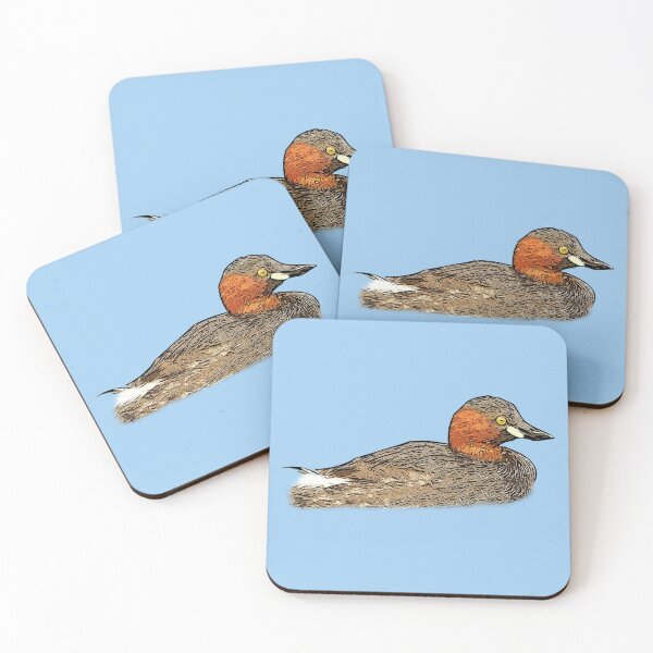 Item preview, Little Grebe Dabchick Black Alternate Design designed and sold by designsasstultd.