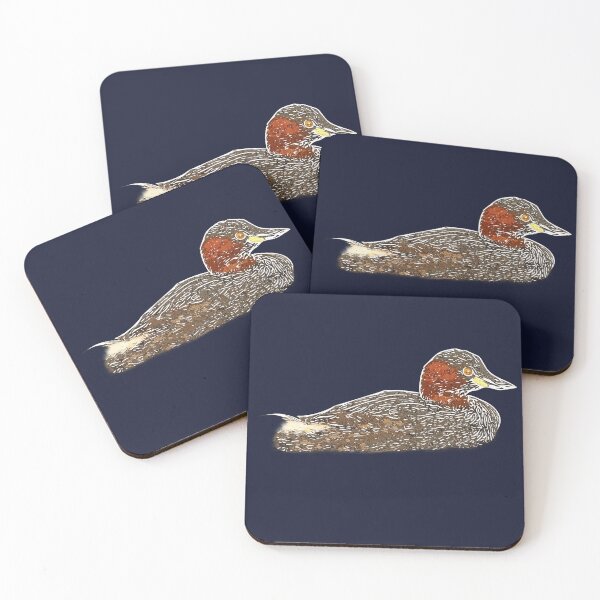 Item preview, Little Grebe Dabchick White Alternate Design designed and sold by designsasstultd.