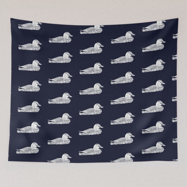 Item preview, Little Grebe Dabchick White Design  designed and sold by designsasstultd.