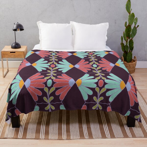 Aperçu de l'œuvre Hexagone floral créée et vendue par florative.