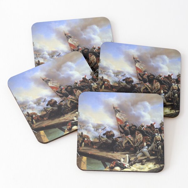Item preview, Battle of Arcole - 1796 - Napoleon Rallies His Men and Charges The Bridge designed and sold by TheHappyK.