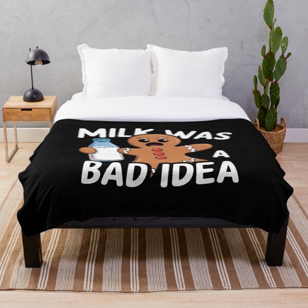 Artikelvorschau, Milch war eine schlechte Idee entworfen und verkauft von TrippyOutfitter.