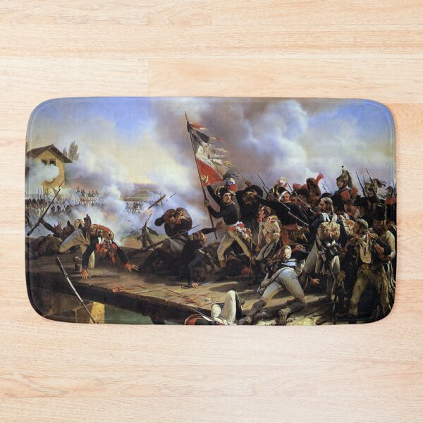 Item preview, Battle of Arcole - 1796 - Napoleon Rallies His Men and Charges The Bridge designed and sold by TheHappyK.