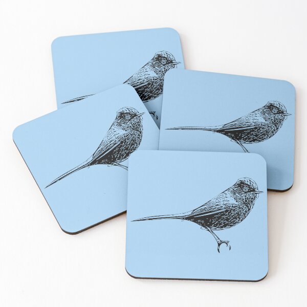 Item preview, Dartford Warbler Black Design  designed and sold by designsasstultd.