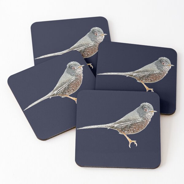 Item preview, Dartford Warbler White Alternate Design  designed and sold by designsasstultd.