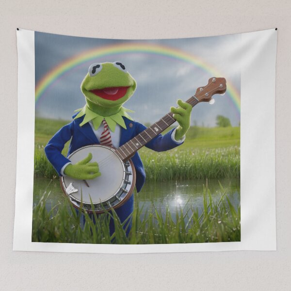 Artikelvorschau, Kermit Rainbow Connection: Eine Reise durch die Muppet-Welt" entworfen und verkauft von Obinne.