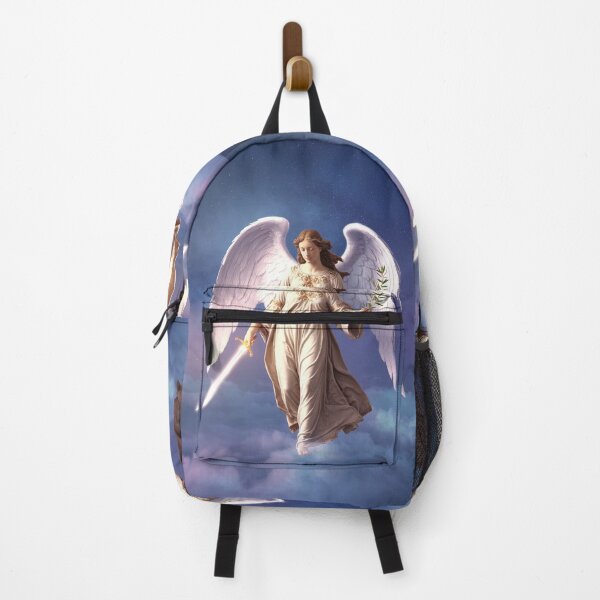 Item preview, Celestial Guardian Angel with Sword and Olive Branch designed and sold by ZetaDream.
