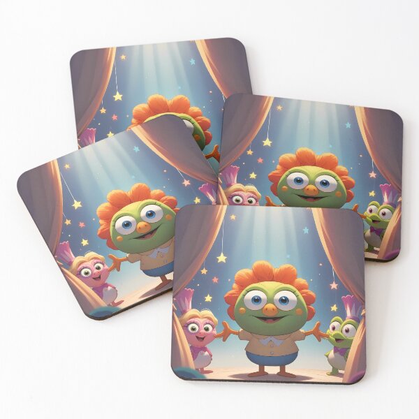 Item preview, Muppets Fullcolor Childrens Theater Stars Action Design Art designed and sold by ART ATTACK ZONE.