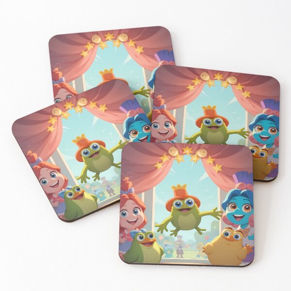 Item preview, Muppets Colorful Childrens Theater Stars Design Art designed and sold by ART ATTACK ZONE.