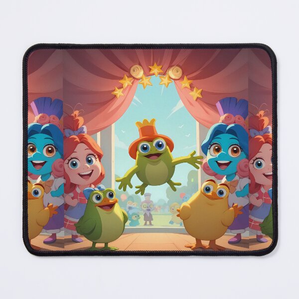 Item preview, Muppets Colorful Childrens Theater Stars Design Art designed and sold by ART ATTACK ZONE.