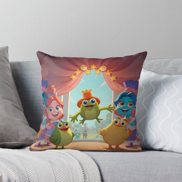 Item preview, Muppets Colorful Childrens Theater Stars Design Art designed and sold by ART ATTACK ZONE.