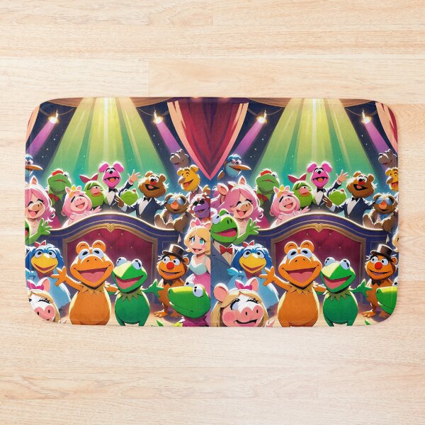 Item preview, Muppet Colorful Childrens Theater Stars Action Design Art designed and sold by ART ATTACK ZONE.