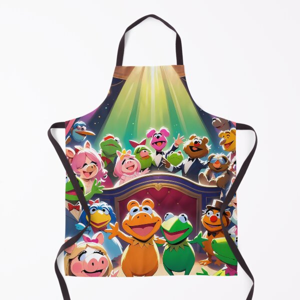 Item preview, Muppet Colorful Childrens Theater Stars Action Design Art designed and sold by ART ATTACK ZONE.