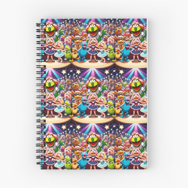 Item preview, Muppets Colorful Childrens Circus Stars Action Design Art designed and sold by ART ATTACK ZONE.