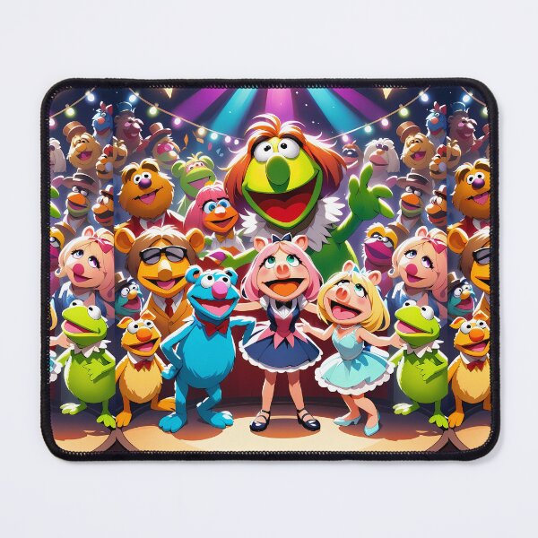 Item preview, Muppets Colorful Childrens Circus Stars Action Design Art designed and sold by ART ATTACK ZONE.