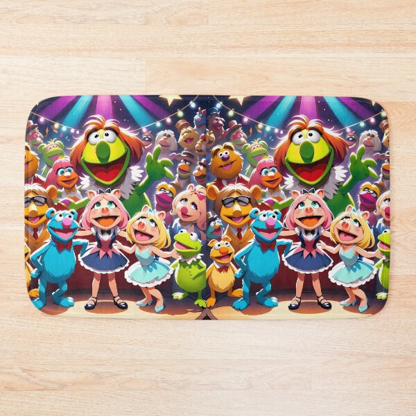 Item preview, Muppets Colorful Childrens Circus Stars Action Design Art designed and sold by ART ATTACK ZONE.