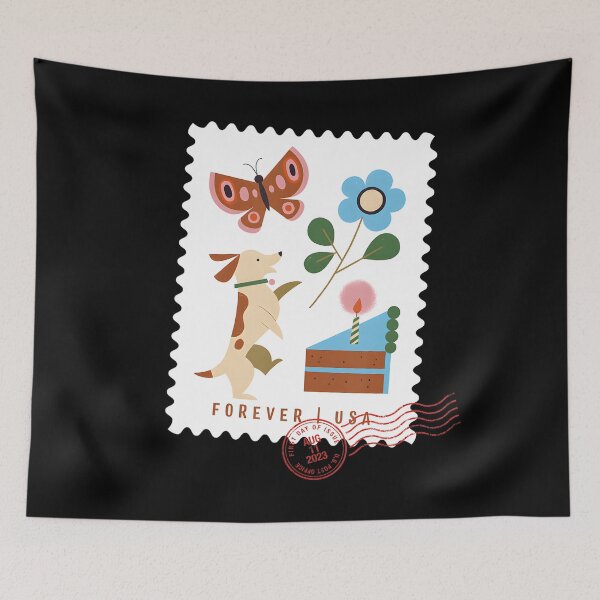 Item preview, Dog Stamp designed and sold by webvein.