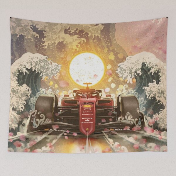 Artikelvorschau, Suzuka F1 Grand Prix Poster – Iconic Japanese Circuit Art entworfen und verkauft von Road To Track.