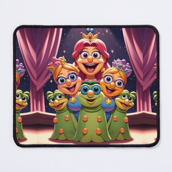 Item preview, Muppets Cartoon Childrens Theater Stars Action Design Art designed and sold by ART ATTACK ZONE.