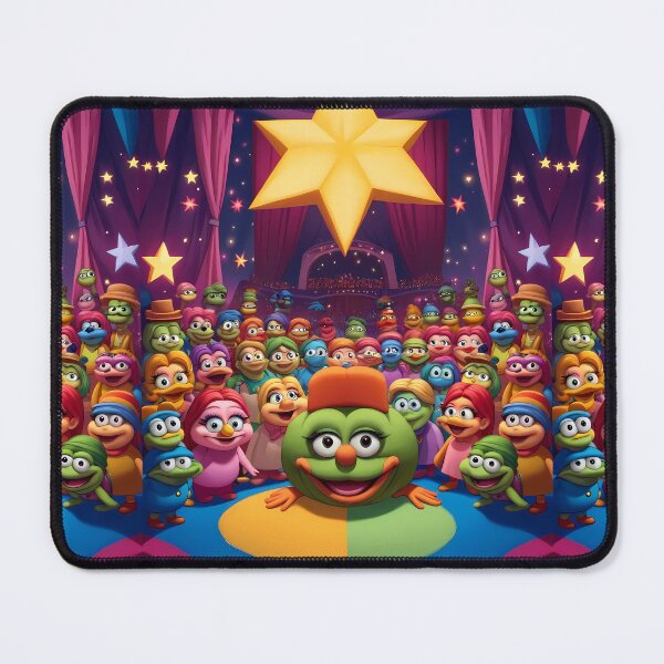 Item preview, Muppets Colorful Childrens Theater Characters Action Design Art designed and sold by ART ATTACK ZONE.