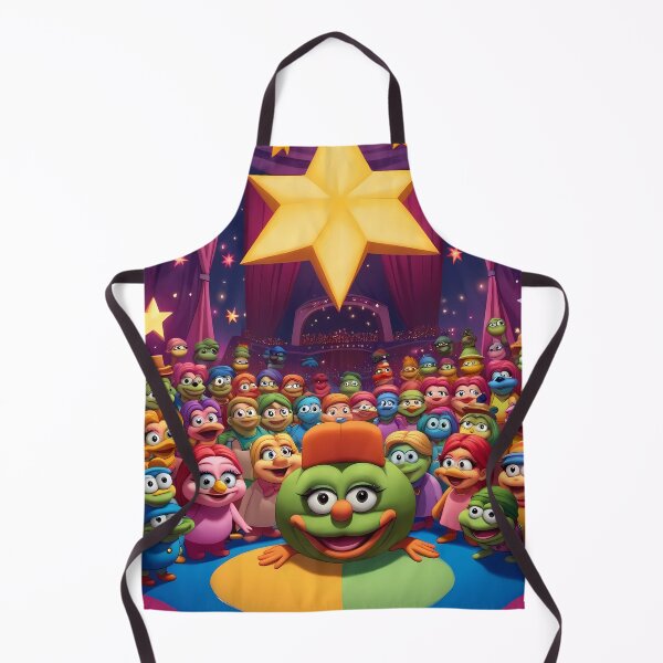 Item preview, Muppets Colorful Childrens Theater Characters Action Design Art designed and sold by ART ATTACK ZONE.