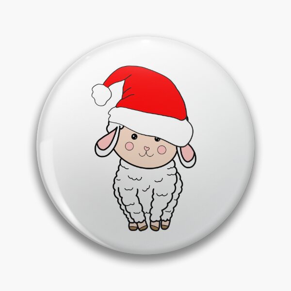 Item preview, Cute Christmas sheep  designed and sold by Krissys-Art.