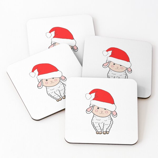 Item preview, Cute Christmas sheep  designed and sold by Krissys-Art.