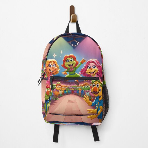 Item preview, Muppets Colorful Childrens Theater Stars Action Illustration Art designed and sold by ART ATTACK ZONE.
