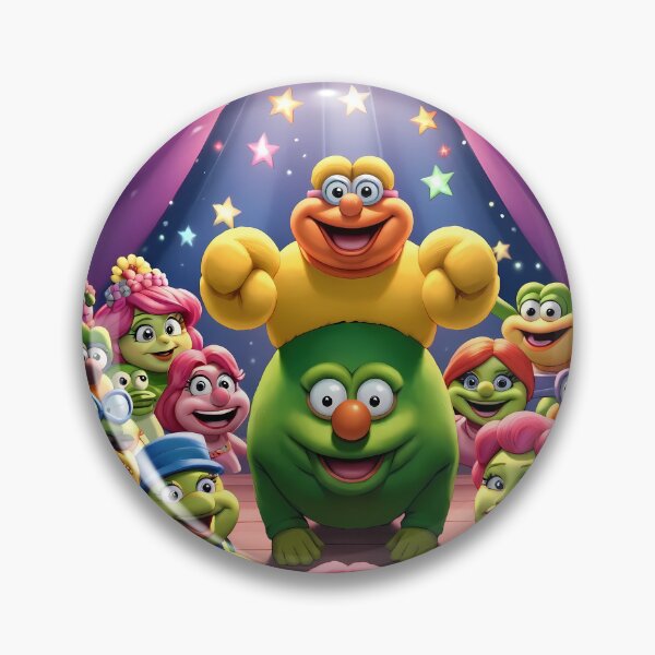 Item preview, Muppets Colorful Childrens Theater Stars Action Animated Art designed and sold by ART ATTACK ZONE.